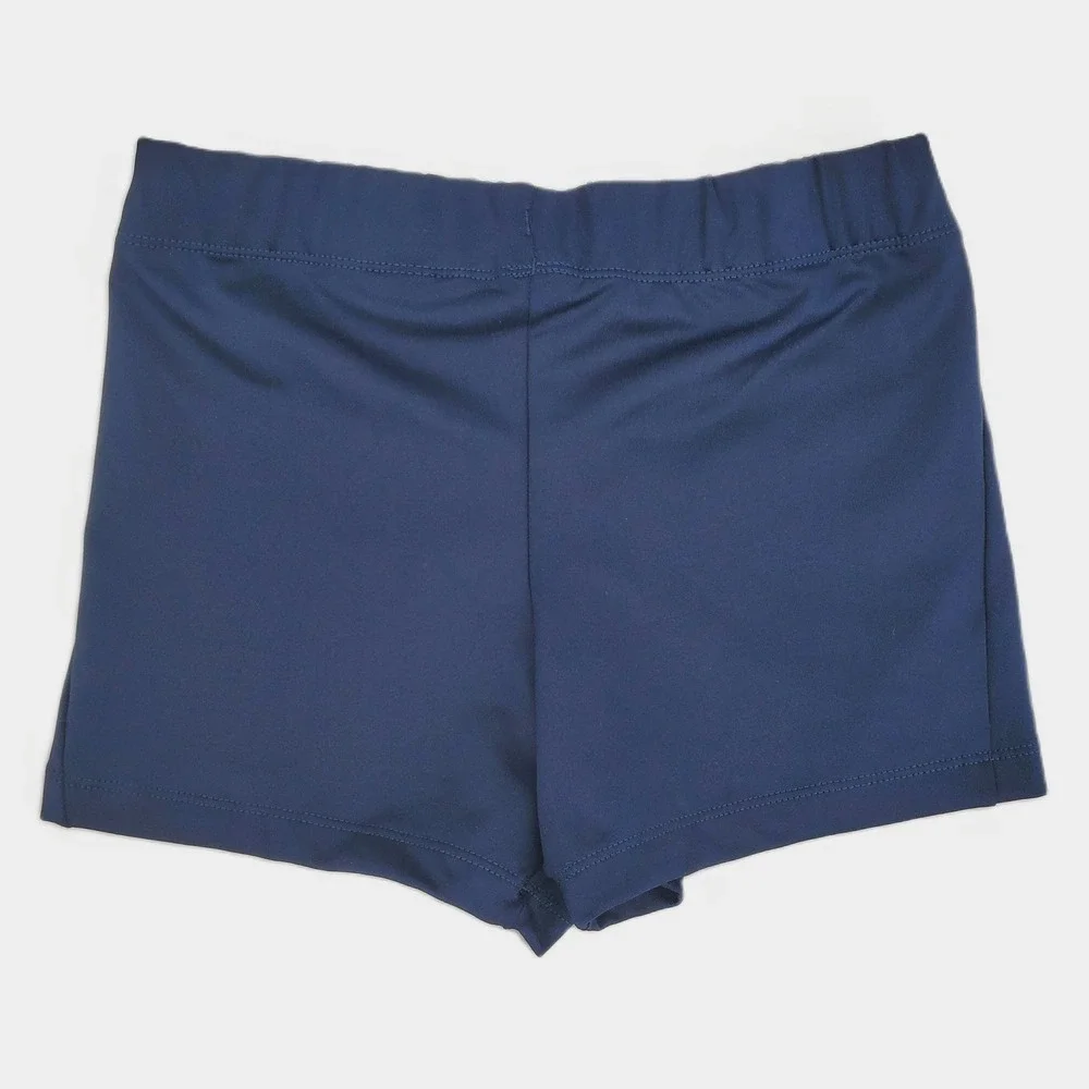 Nike Dri-FIT Running Training Volleyball Shorts Womens Small Navy Blue Stretch